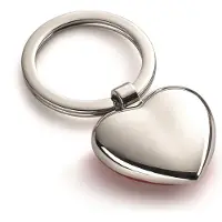 Philippi Femmes, Porte-clés, Sweetheart, Rouge, Argent