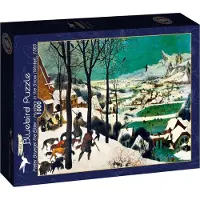 Bluebird Puzzle Puzzle à l'oiseau bleu Puzzle Pieter Bruegel l'Ancien - Chasseurs dans la neige (hiver) 1565 - 1000 Teile