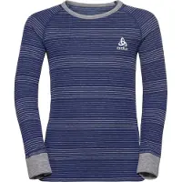Odlo Unisexe, T-shirt fonctionnel, Active Warm (80), Gris, 80