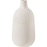 Räder Vase de perles Design 4", blanc