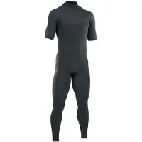 iON Seek Core 3/2 Mm Short Sleeve Back Zip Neoprene Suit Gris XS Homme