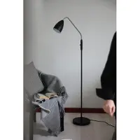 Markslöjd Lampadaire , Noir, Salon / séjour, Métal
