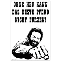 Puag Blechschild Pferd/Faust