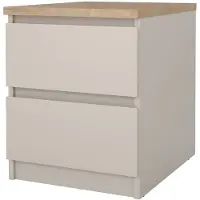 Ebuy24 Nachttisch Naia (41 x 50 x 50 cm)