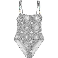 Next Maillot de bain noir / blanc