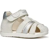 Geox Macchia Sandals Blanc EU 24 Garçons,Filles
