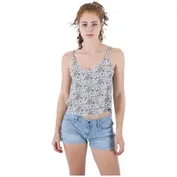 Hurley Oceancare Paisley Sleeveless T-shirt Multicolore M Femme