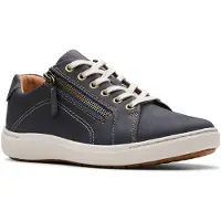 Clarks Baskets Nalle femmes - Navy Nubuck