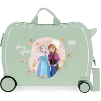 Disney Frozen Strong Spirit 34l Trolley Bag Vert