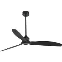 Faro Just Ventilateur de Plafond Matt Black | M (Ø128cm)