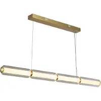 Searchlight Suspension moderne Mod laiton