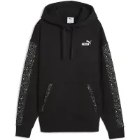 Puma Ess Graphic Animal Comfort Hoodie Noir S Femme