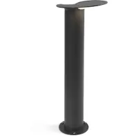 LOREFAR Borne Lumineuse Extérieure Faro Barcelona - Lotus 650 Led 18W 3000K - Ip65, 1120 Lm, Gris - 65 Cm
