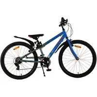Volare Vélo enfant Rocky - 24 pouces - Bleu - 7 vitesses