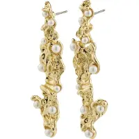 Pilgrim Boucles d'oreilles 'Jude' or / blanc perle