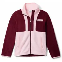 Columbia - Polaire bi-matière - Back Bowl II Full Zip Fleece Rich Wine Satin Pink - Taille Enfant XS - Rose