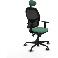 Piqueras Y Crespo Bürostuhl 1D036G1 Smaragdgrün