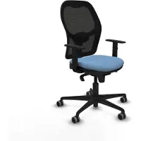 Piqueras Y Crespo Chaise de bureau 1D036G0 Bleu ciel