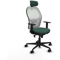 Piqueras Y Crespo Chaise de bureau 1D036N2 vert