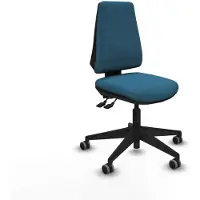 Piqueras Y Crespo Chaise de bureau B00066G vert pétrole