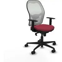 Piqueras Y Crespo Bürostuhl 1D036N0 Granatrot
