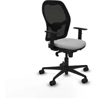 Piqueras Y Crespo Chaise de bureau 1D036N0 Gris clair