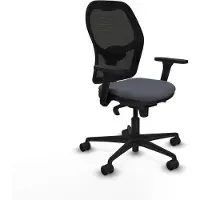 Piqueras Y Crespo Bürostuhl Jorquera Piqueras et Crespo 3D036N0 Dunkelgrau