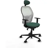 Piqueras Y Crespo Chaise de bureau 1D036N1 vert
