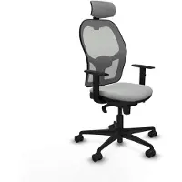 Piqueras Y Crespo Chaise de bureau 1D036N2 gris clair