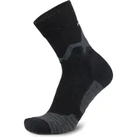 Meindl Hommes, Chaussettes de sport, MT3.5 Men Socks (45 - 47), Gris, Noir