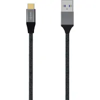 Aisens Câble USB 3.1 A107-0630/ USB Type-C mâle - USB mâle/ Jusqu'à 27W/ 1250Mbps/ 50cm/ Gris