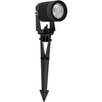 Nova Luce Tache de pointe Stake noir 33cm