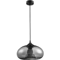 Lyora Suspension Savaz verre chromé Ø 28 x 14cm