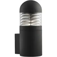 Searchlight Applique, noir, aluminium, H 41,5 cm, BRONX