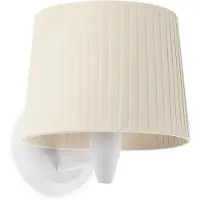 Faro SAMBA Applique intérieure blanc/soie polyester beige 64306-35