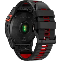 Tech-Protect Icon Pro Garmin Fenix 3/5x/3hr/5x Plus/6x/6x Pro/7x Strap Noir