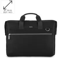 Hama Ultimate", 34 - 36 cm (13,3" - 14,1 (14.10", Universel), Sac pour notebook, Noir