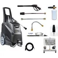 Lavor Rio-R 1208 Pool Cleaner Pro avec chauffage de l'eau, idéal pour le nettoyage extérieur, puissant, efficace, compact, facile à utiliser et parfait pour maintenir la propreté des surfaces.