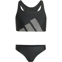Adidas Maillot de bain de sport noir / blanc