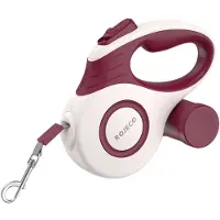 Rojeco A12 5M Automatic Retractable Dog Leash (red) (Chien, Promenade)
