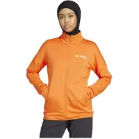 Adidas Veste polaire zippée intégrale Terrex Xperior Climawarm femmes - Semi Impact Orange