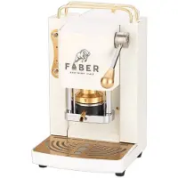Faber Machine à café automatique/manuelle à dosettes 1,3L 15 bar Blanc Acier inoxydable