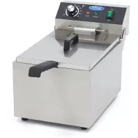 Maxima - Friteuse Gastro - 11 l - 1 panier - Jusqu'à 1,4 kg de frites