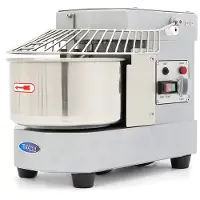 Maxima - Pétrin Gastro - 8 l - 4,5 kg de pâte - Silver