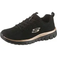 SKECHERS GRACEFUL 12615-BKRG chaussures de sport pour enfants - noir r. 37