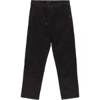 Quiksilver - Pantalon en velours côtelé - Taxer Regular Cord Pant Black en Coton - Taille S - Noir