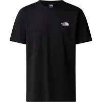 The North Face - T-shirt en coton - M Half Dome Photo SS Tee TNF Black pour Homme en Coton - Taille L - Noir