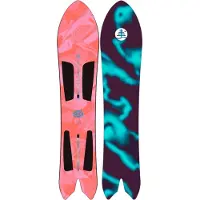 Burton - Snowboard freeride - Ft Channel Surfer 2026 en Bois - Taille 150 cm - Rose