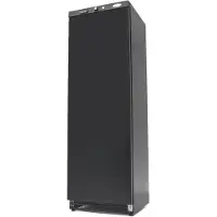 Maxima - Réfrigérateur Gastro - 400 l - 4 étagères réglables - Noir