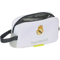 Real Madrid Boîte à goûter isotherme Real Madrid C.F. Blanche 21,5 x 12 x 6,5 cm
